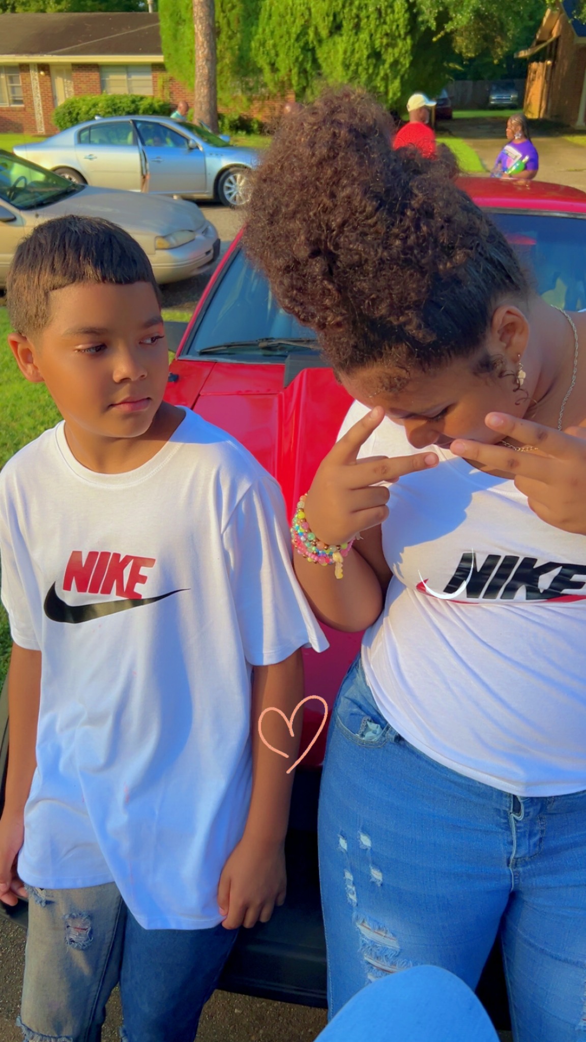 Matching Custom Shirt Set