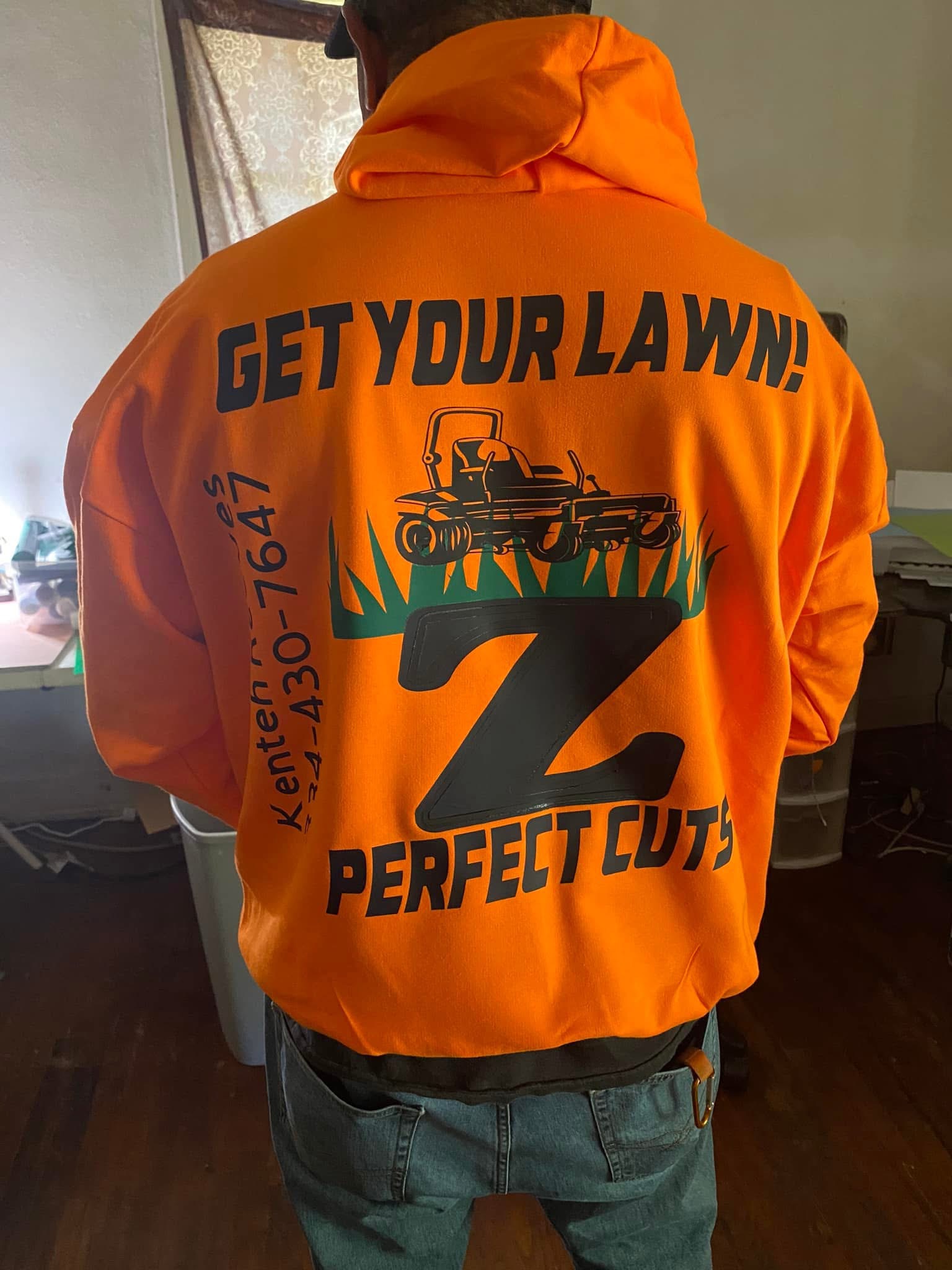 Business Hoodie Back