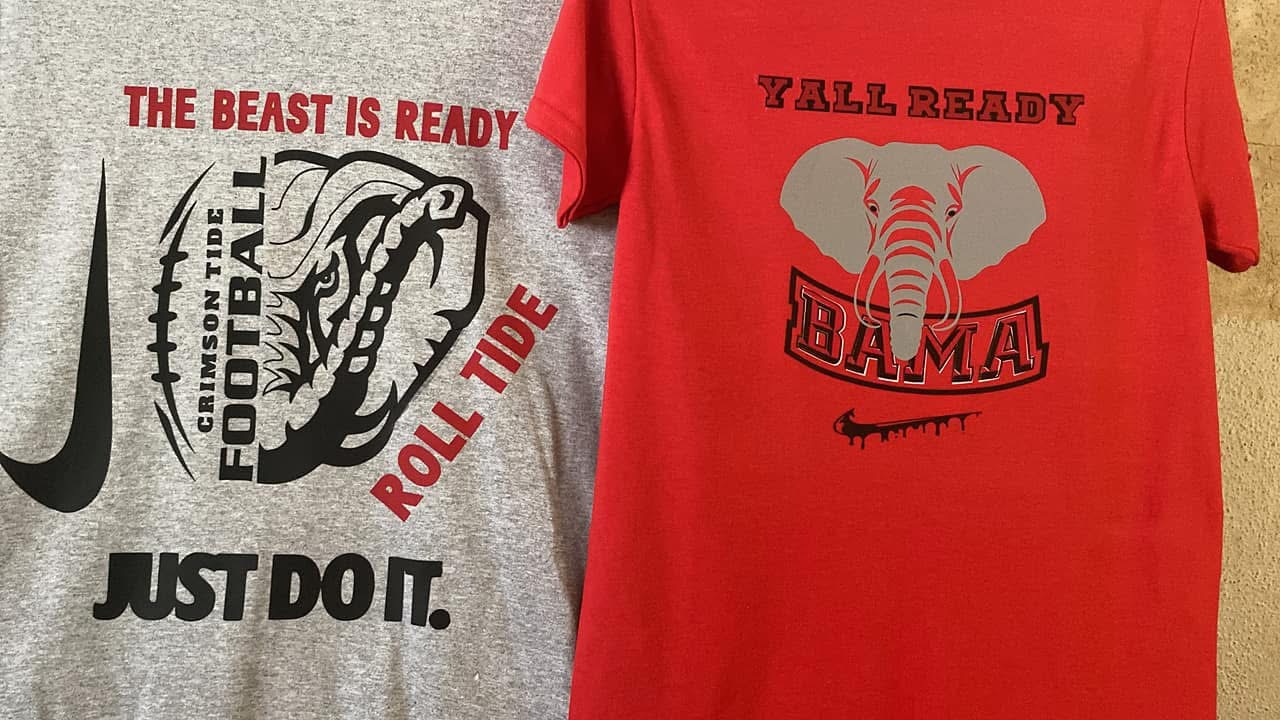 Alabama Themed Shirts