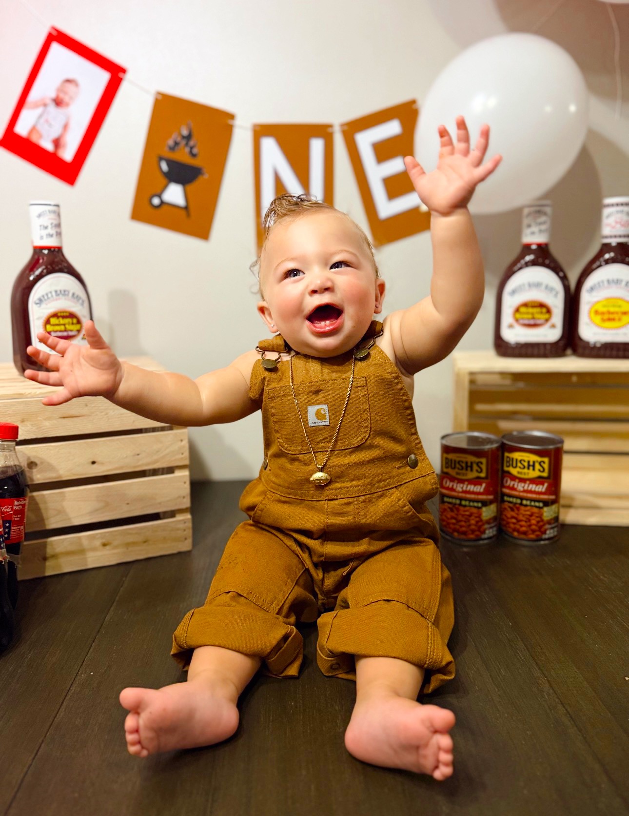First Birthday Setup