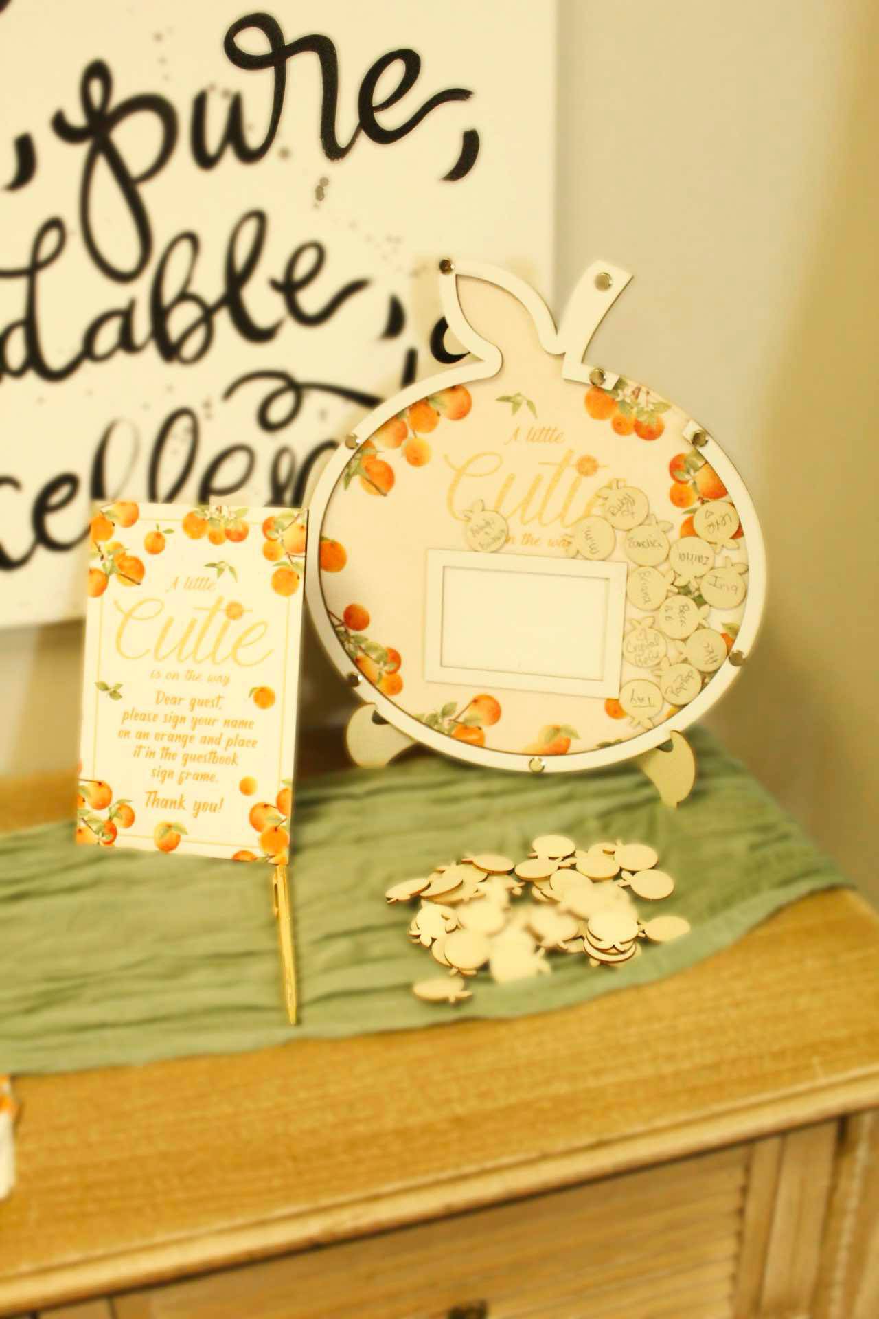 Little Cutie Guest Book